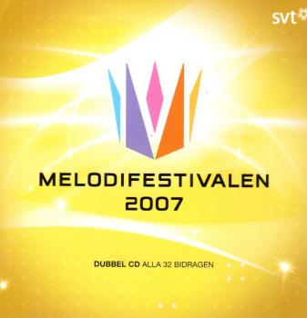 Melodifestivalen 2007 - 2 CD - Eurovision Song Contest Schweden Mello - Vorentscheid Schweden