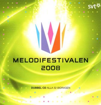 Melodifestivalen 2008 - 2 CD - Eurovision Song Contest Schweden Mello - Vorentscheid Schweden