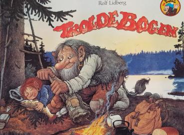 Children's book Danish - Troll Trollbook DANISH - Troldebogen Rolf Lidberg