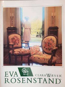 Katalog Korssting 1984 - EVA Rosenstand - Clara Waever - Sprache dänisch, englisch, deutsch - Fremme Kreuzstich Motive