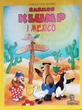 Kinderbuch DÄNISCH - Rasmus Klump i Mexico - Petzi - gebraucht - DIN A4 Hardcover