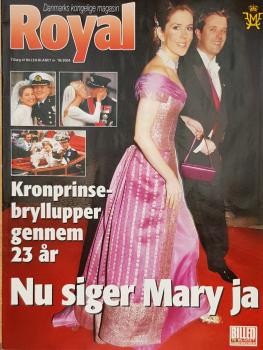 2004 - Royal Dänemark Denmark Prinzessin Princess Mary Prinz Prince Frederik Hochzeit Bryllup - Nu siger Mary ja