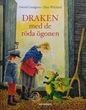 Astrid Lindgren book Swedish - Draken med de röda ögonen