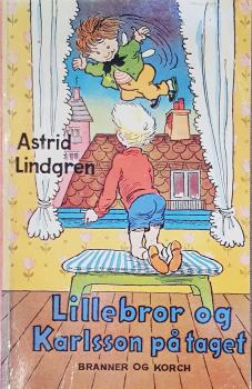 Astrid Lindgren Buch DÄNISCH - Lillebror og Karlsson på pa taget - gebraucht 1994