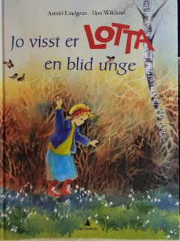 Astrid Lindgren Buch NORWEGISCH - Jo visst er Lotta en blid unge - Norsk - 1990