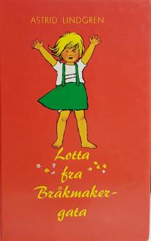 Astrid Lindgren Buch norwegisch  - Lotta Krachmacherstrasse - Lotta fra Bråkmakergata - Norsk - 1978