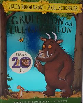 GRUFFALON och LILL GRUFFALON - 2 children's books in one book - Swedish - anniversary edition
