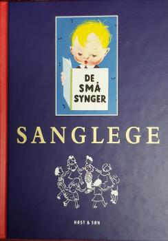 Sheet Music Songbook Children's book DANISH -  De Små Sma Synger Sanglege - used