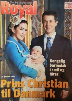 2006 - Royal Dänemark Prinzessin Mary Prinz Frederik - Taufe Prinz Christian