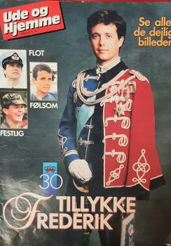 1998 - Royal Dänemark Prinz  Kronprins Frederik i 30 år ar Jahre - Tillykke Frederik
