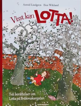Astrid Lindgren book Swedish - Lotta - Visst kan Lotta  - Två berättelser om Lotta på Bråkmakargatan