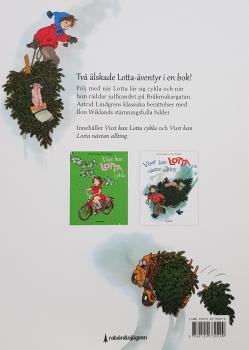 Astrid Lindgren book Swedish - Lotta - Visst kan Lotta  - Två berättelser om Lotta på Bråkmakargatan