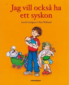 Buch Astrid Lindgren SCHWEDISCH Jag Vill Ocksa Också Ha Ett Syskon NEU