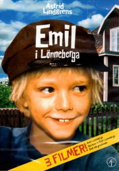 Astrid Lindgren DVD schwedisch - Emil  i Lönneberga 3 Filmer Box