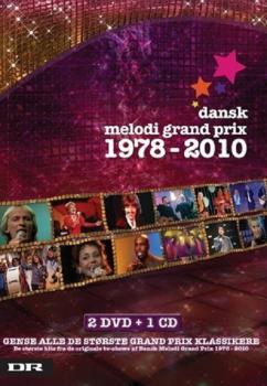 2 DVD 1 CD - Dansk Melodi Grand Prix 1978-2010 - Eurovision - Dänemark - RAR