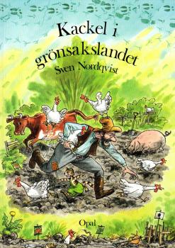 Festus and Mercury - book swedish - Kackel i grönsakslandet - Sven Nordqvist - used