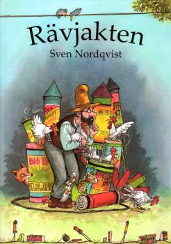 Pettersson und Findus - Buch schwedisch - Rävjakten - Sven Nordqvist - gebraucht