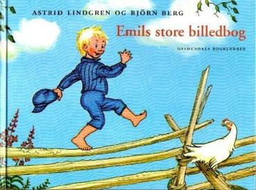 Astrid Lindgren Buch DÄNISCH - Emils store billebog - Emil Fra Lonneberg - Michel von Lönneberga 2003