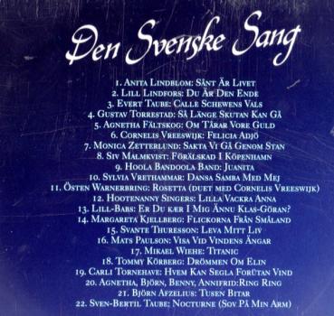 CD Songs Sweden - Den Svenske Sang - Agnetha Abba Zetterlund Lindblom Wiehe Taube