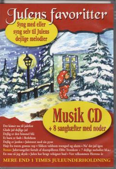 CD Weihnachten DÄNISCH Julens Favoritter +8 Songhefte mit Noten christmas danish
