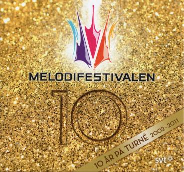 6 CD BOX Melodifestivalen 10 ar pa turne 2002 - 2011 Eurovision Song Contest ESC
