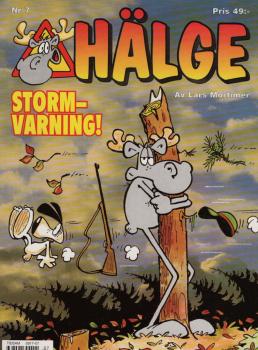 Hälge Comic Elch - Album Nr. 7 Storm Varning! - Lars Mortimer - schwedisch