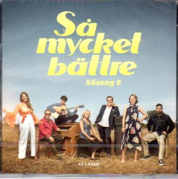 Så Sa Mycket Bättre 9 - 2 CD - Christer Sjögren Charlotte Perrelli Luise Hoffsten Eric Gadd 2019 NEU - schwedisch