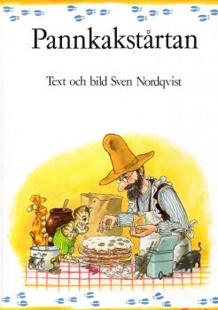 Pettersson und Findus - Buch schwedisch - Pannkakstårtan -  Sven Nordqvist - gebraucht