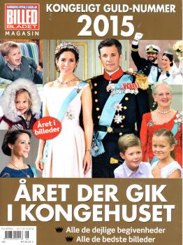 2015 - Dänemark - Königin Margrethe - Prinzessin Mary Prinz Frederik  Kongehuset Guld-Nummer