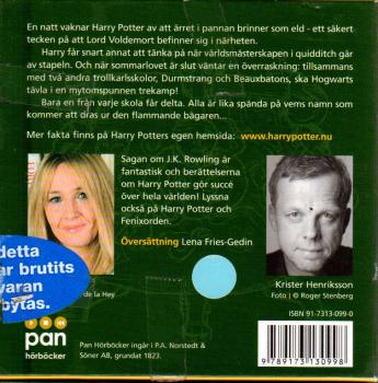 Harry Potter - och Fenixorden  - audiobook  CD Swedish