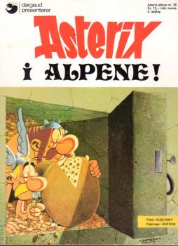 Asterix norwegisch Nr. 16 - ASTERIX i Alpene!  - 1975 - 2.Auflage