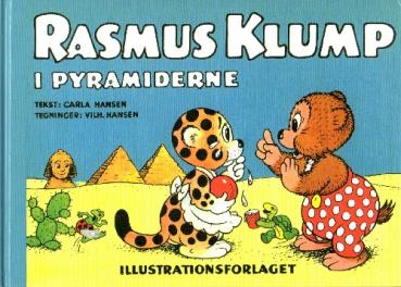 Kinderbuch DÄNISCH - Rasmus Klump i Pyramiderne - Petzi - gebraucht - Hardcover