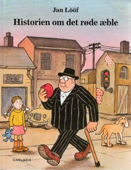 Book Jan Lööf Dansih - Historien om det rode aeble