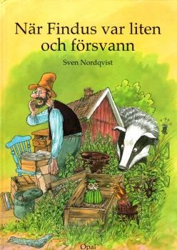 Pettersson und Findus - Buch schwedisch - När Findus var liten och försvann - Sven Nordqvist