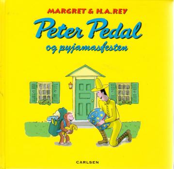 Peter Pedal DÄNISCH - Peter Pedal og pyjamasfesten - gebraucht - DIN A5 Hardcover