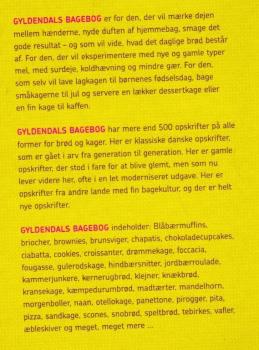 Buch DÄNISCH - Gyldendals BAGEBOG - Backbuch aus Dänemark - Hardcover