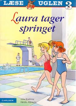 Book Conni Dansih - Laura tager springet - Julia Boehme - Softcover DIN A5 Dansk