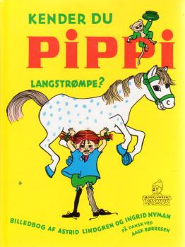 Astrid Lindgren Buch DÄNISCH - Kender Du Pippi Langstrompe - Langstrumpf - dansk