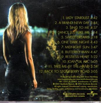 CD Sweden - Lisa Miskovsky - Falling Water - Sweden Release 2003