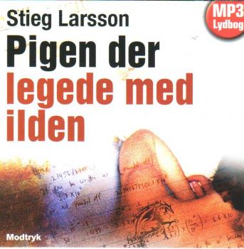 Stieg Larsson - 2 MP3-CD dänisch - Pigen der legede med ilden