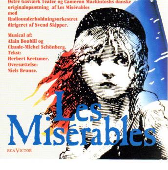Musical - CD dänisch - Les Miserables