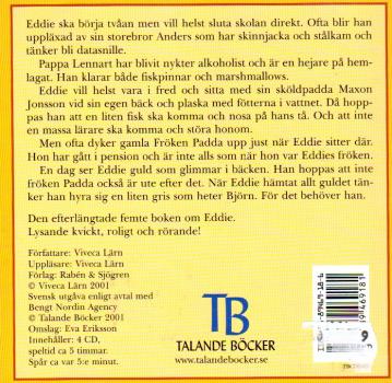 VIVECA LÄRN - Eddie Hittar Guld - audiobook 4 CD Swedish