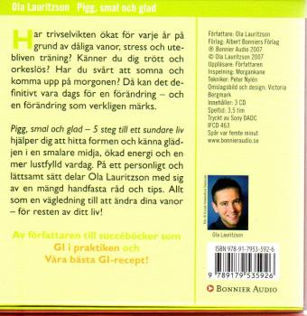 Ola Lauritzson - Pigg, smal och glad - audiobook 3 CD Swedish