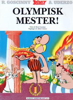 Asterix Danish Nr. 8  - ASTERIX Olympisk Mester! - 1972 - used