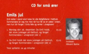 Emil fra Lonneberget - Astrid Lindgren CD norwegisch - Emils jul