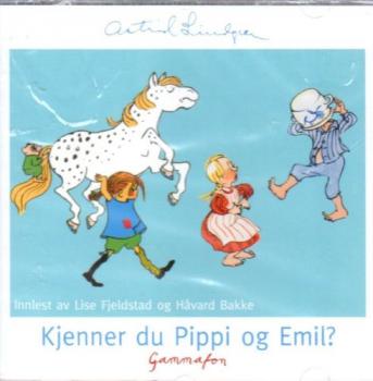 Pippi Langstrompe - Kjenner du Pippi og Emil - Astrid Lindgren CD norwegisch