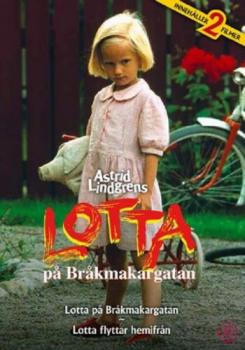 Astrid Lindgren 2 Filme DVD schwedisch - Lotta På Bråkmakargatan -  Lotta flyttar hemifrån - NEU