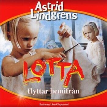 CD Audiobook Astrid Lindgren SWEDISH - Lotta Flyttar Hemifran Hemifrån - NEW