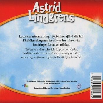 CD Hörbuch Astrid Lindgren SCHWEDISCH - Lotta Flyttar Hemifran Hemifrån - NEU