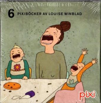 7 PIXI Box - SWEDISH - Pixiböcker av Louise Winblad - NEW - Svenska Pixibooks